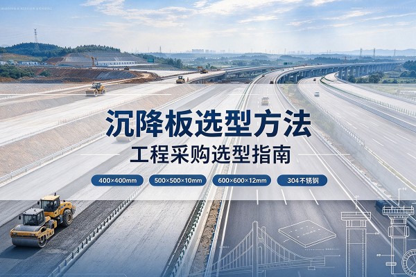 克山沉降板选择方法