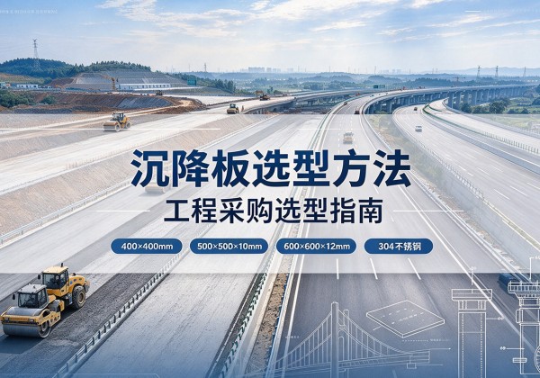 克山沉降板选择方法