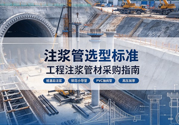 克山注浆管选型标准